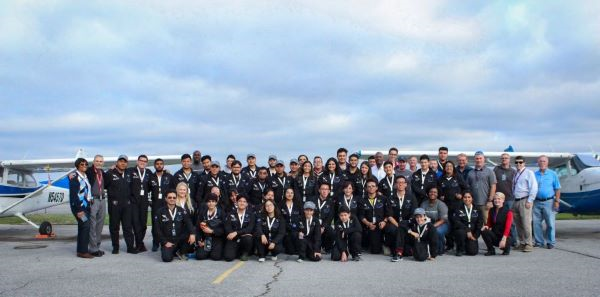 Int'l Space Campers Explore Aviation Careers at Discovery Flight Camp at Huntsville international Airport